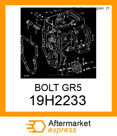 BOLT GR5 19H2233