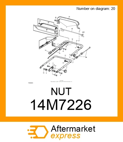 NUT 14M7226