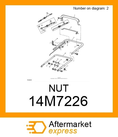 NUT 14M7226