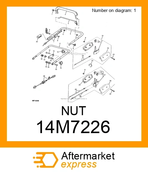 NUT 14M7226