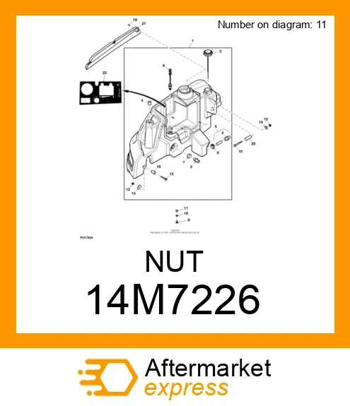 NUT 14M7226