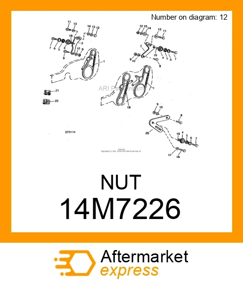 NUT 14M7226