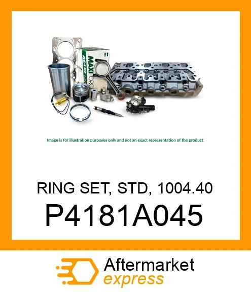 RING SET, STD, 1004.40 P4181A045