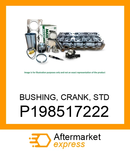 BUSHING, CRANK, STD P198517222