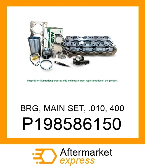 BRG, MAIN SET, .010, 400 SERIES P198586150