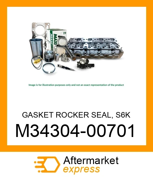 GASKET ROCKER SEAL, S6K M34304-00701