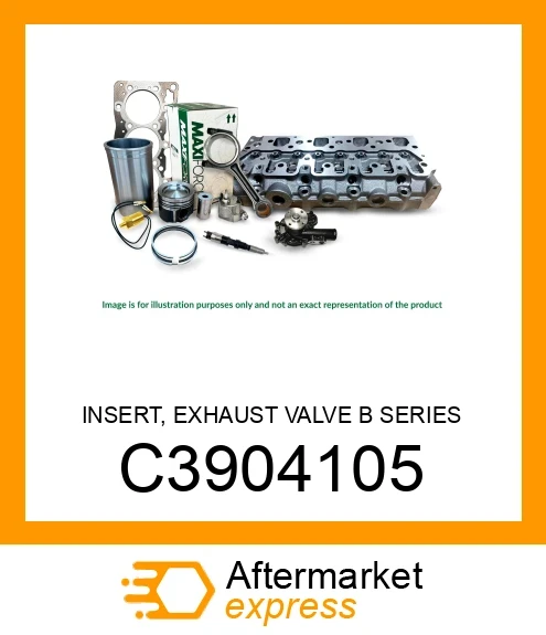 INSERT, EXHAUST VALVE B SERIES C3904105
