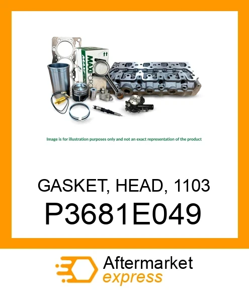 GASKET, HEAD, 1103 P3681E049