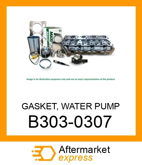 GASKET, WATER PUMP B303-0307