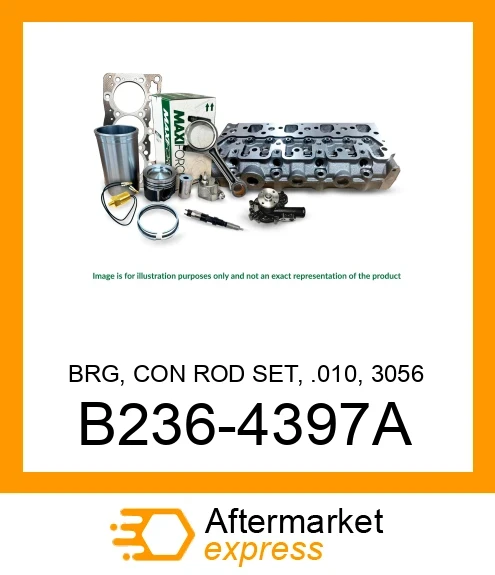 BRG, CON ROD SET, .010, 3056 B236-4397A