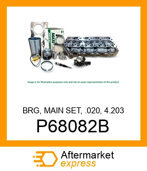 BRG, MAIN SET, .020, 4.203 P68082B