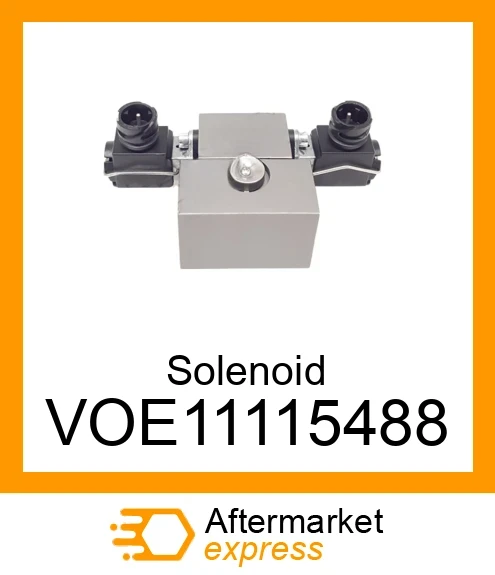 VOE11115488 - Solenoid fits VOLVO | Price: $455.40 Stock: Florida